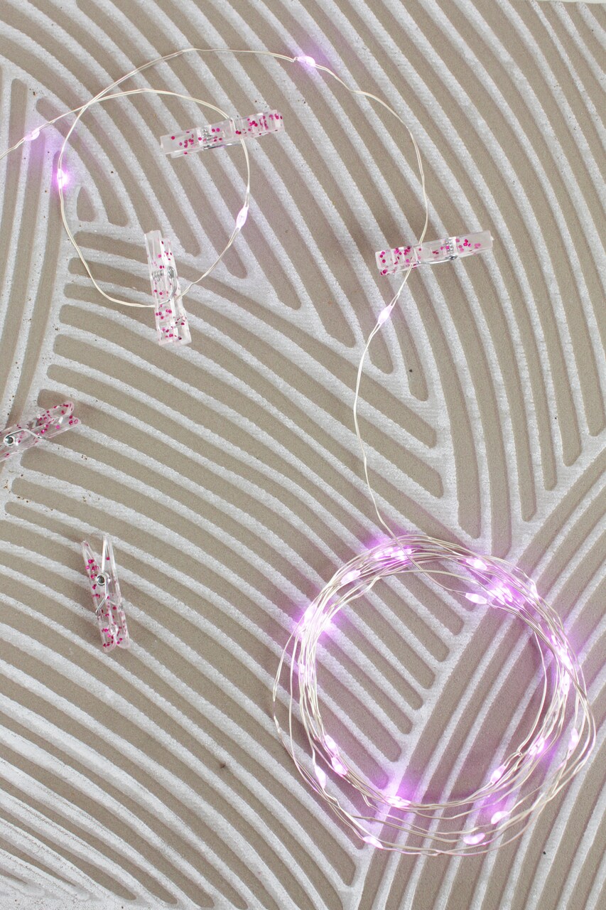 Perfect Holiday 36 LED Photo Clip String Light - Battery Operated